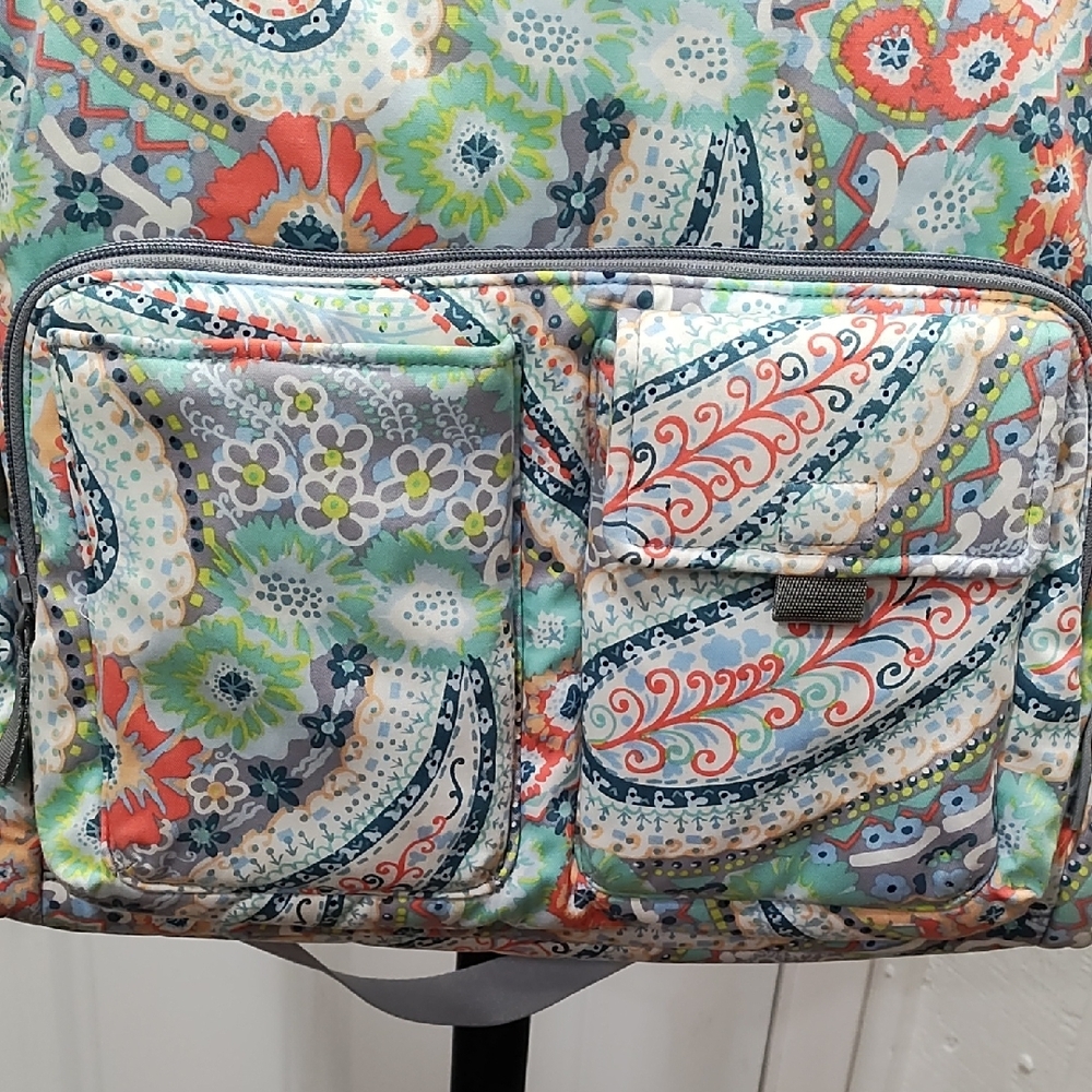 Vera Bradley Multicolor Paisley Baby Bag/Tote - Picture 2 of 13